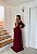 Vestido Faby marsala + Clutch Brinde - Imagem 2