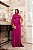 Vestido Faby rosa fúcsia + Clutch Brinde - Imagem 1