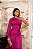 Vestido Faby rosa fúcsia + Clutch Brinde - Imagem 3