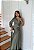 Vestido Faby verde oliva + Clutch Brinde - Imagem 3