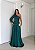 Vestido Faby verde esmeralda + Clutch Brinde - Imagem 1
