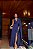 Vestido Lucya azul marinho + Clutch Brinde - Imagem 1