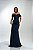 Vestido Phoenix azul marinho + Clutch Brinde - Imagem 1