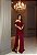 Vestido Phoenix marsala + Clutch Brinde - Imagem 1
