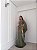 Vestido Isis verde oliva + Clutch brinde - Imagem 2