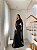 Vestido Isis preto + Clutch brinde - Imagem 1