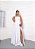 Vestido Amazonas branco + Clutch brinde - Imagem 1