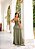 Vestido Phoenix verde oliva + Clutch Brinde - Imagem 2