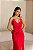 Vestido Chicago vermelho + Clutch Brinde - Imagem 3