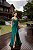Vestido Chicago verde esmeralda + Clutch Brinde - Imagem 1
