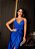 Vestido Chicago azul royal + Clutch Brinde - Imagem 2