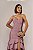 Vestido Cally rose + Clutch brinde - Imagem 3