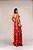 Vestido Cally terracota + Clutch brinde - Imagem 2