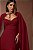 Vestido Jaque marsala + Clutch Brinde - Imagem 3
