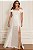 Vestido Calcutá branco + Clutch brinde - Imagem 1