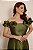 Vestido Calcutá verde oliva + Clutch brinde - Imagem 3
