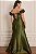 Vestido Calcutá verde oliva + Clutch brinde - Imagem 2