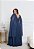 Vestido Ayla Azul Marinho Com/Sem Brilho + Clutch Brinde - Imagem 1