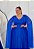 Vestido Ayla Royal Com/Sem Brilho + Clutch Brinde - Imagem 1