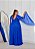 Vestido Ayla Royal Com/Sem Brilho + Clutch Brinde - Imagem 2