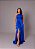 Vestido Cancún Azul Royal + Clutch Brinde - Imagem 1