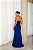 Vestido Auren Azul Royal + Clutch Brinde - Imagem 2