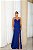 Vestido Auren Azul Royal + Clutch Brinde - Imagem 1