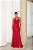 Vestido Auren Vermelho + Clutch Brinde - Imagem 1