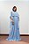 Vestido Veyra Azul Serenity + Clutch Brinde - Imagem 1