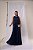 Vestido Audrey Azul Marinho com Brilho + Clutch Brinde - Imagem 2