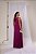Vestido Audrey Fúcsia com Brilho + Clutch Brinde - Imagem 4