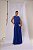 Vestido Audrey Azul Royal com Brilho + Clutch Brinde - Imagem 1