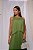 Vestido Audrey Verde Oliva com Brilho + Clutch Brinde - Imagem 2