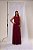 Vestido Audrey Vermelho com Brilho + Clutch Brinde - Imagem 1