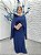 Vestido Jane Azul Marinho + Clutch Brinde - Imagem 1