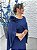 Vestido Jane Azul Marinho + Clutch Brinde - Imagem 2