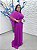 Vestido Rynel Fúcsia + Clutch Brinde - Imagem 1