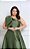 Vestido Lunel Verde Oliva + Clutch Brinde - Imagem 2