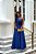 Vestido Loren Azul Royal + Clutch Brinde - Imagem 1