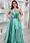 Vestido Loren Azul Tifanny + Clutch Brinde - Imagem 1