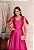 Vestido Kaely Fúcsia + Clutch Brinde - Imagem 2