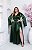 Vestido Isely Verde Militar + Clutch Brinde - Imagem 1