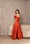 Vestido Isolde Terracota + Clutch Brinde - Imagem 2