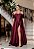 Vestido Isolde Marsala + Clutch Brinde - Imagem 1