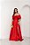 Vestido Isolde Vermelho + Clutch Brinde - Imagem 1