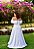 Vestido Isolde Branco + Clutch Brinde - Imagem 1