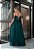 Vestido Helena Verde Esmeralda + Clutch Brinde - Imagem 3