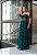 Vestido Helena Verde Esmeralda + Clutch Brinde - Imagem 1