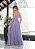 Vestido Helena Lilás + Clutch Brinde - Imagem 1