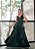 Vestido Anary Verde Musgo + Clutch Brinde - Imagem 1